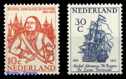 1957, Niederlande, 697-98, ** - Andere & Zonder Classificatie