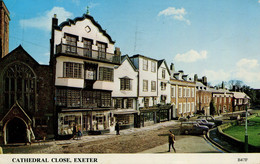 DEVON D-M - EXETER - CATHEDRAL CLOSE Dv1453 - Exeter