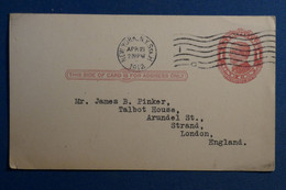 AQ11 ETATS UNIS  BELLE CARTE ENTIER  1912 NEW YORK  POUR LONDON U.K++AFFRANCH.INTERESSANT - Lettres & Documents