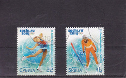 Serbia, 2014, Winter Olympic Games In Sotchi Used - Winter 2014: Sochi