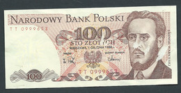 Billet, Pologne, 100 Zlotych, 1975-1988, 1988-12-01, TT0999653, Pelurage , Laura 7001 - Polen