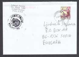 Poland - 22/2002, 2.00 Zl., UNMIK POLICE, POLISH SPU, Zodiac, Letter Ordinary - Briefe U. Dokumente
