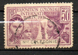 Col24 Colonies Nouvelle Calédonie N° 163 Oblitéré Cote 9,50 € - Used Stamps