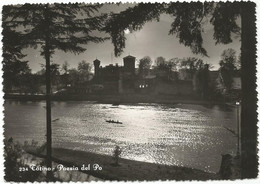 AB1258 Torino - Poesia Del Po E Borgo Medioevale / Viaggiata 1954 - Fiume Po