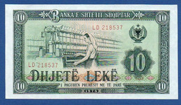 ALBANIA - P.43 –  10 LEKE 1976 UNC- , Serie LD 218537 - Albanie