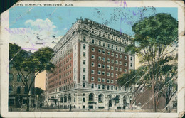 US WORCESTER / Hotel Bancroft / CARTE COULEUR / - Worcester