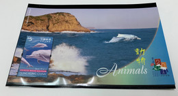 Hong Kong Stamp MNH Dolphins S/s Mountain 2001 Exhibition - Gebruikt