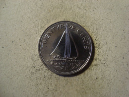 MONNAIE BAHAMAS 25 CENTS 2000 - Bahamas