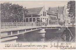 Den Helder Koningsplein Postbrug Café De Valk K3465 - Den Helder