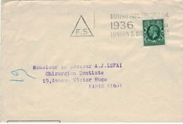British Industries Fair Londos Birmingham - BVS F.S. Foreign Service > Paris - Briefe U. Dokumente