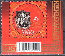 Poland 2022 - Chinese Zodiac Signs - Tiger - Mi.5345 - MNH(**) - Ungebraucht