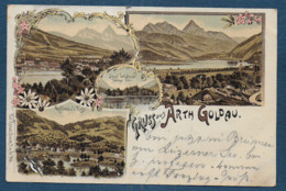 Gruss Aus  ARTH  GOLDAU    1897 - Arth