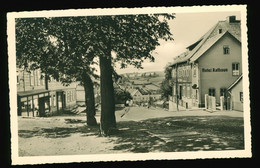 Orig. Foto AK 50er Jahre, St. Andreasberg Im Harz, Blick Zum Markt Mit Hotel Rathaus - St. Andreasberg