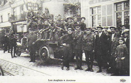 Amiens - Les Anglais à Amiens  - CPA Reproduction -  Collection "Cartes D'Autrefois" - Amiens