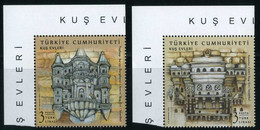 Türkiye 2021 Mi 4626-4627 MNH Birdhouses In Topkapi Palace And Ayazma Mosque, Istanbul | Architecture - Unused Stamps