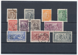 ★★ GREECE 1906 Second Olympic Games Set To1 Dr. Vl. 198 / 208 ★★ HELLAS. Sommer-OL 1906. STEMPELT. ★★ - Used Stamps