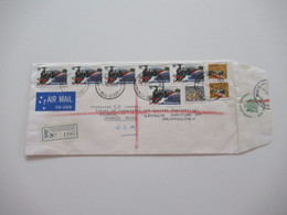 Australien 1980 Air Mail In Die USA Einschreiben Parliament House New South Wales Umschlag Legislative Assembly - Cartas & Documentos