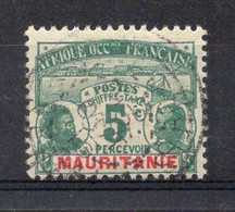 Mauritanie Timbre Taxe N°9 Oblitéré TB Cote : 4.00€ - Used Stamps