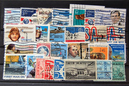 USA  états-unis US - Small Batch Of  27 Airmail PA Stamps Used - 3a. 1961-… Usados