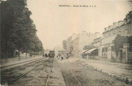 Bougival * La Route De Marly * Café Restaurant Hôtel PIGNON * Travaux Tramway Tram - Bougival