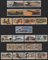 South West Africa (10) 1975 - 1979 69 Different Stamps & 2 Miniature Sheets. Several Sets. Mint & Used. Hinged, - Autres & Non Classés