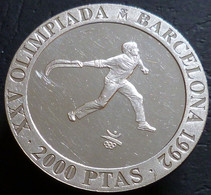 Spagna - 2000 Pesetas 1990 - Olimpiadi Di Barcellona '92 - Petanque - KM# 867 - 2 000 Pesetas