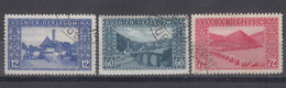 Austria Occupation Of Bosnia 1912 Mi#61-63 Used - Oblitérés