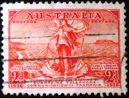 Australia - 1936 - Mi:AU 132, Sn:AU 157, Yt:AU 105 O  - Look Scan - Oblitérés