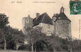 PARLY CHATEAU D ARLEY FACADE OUEST REF 065 - Courson-les-Carrières