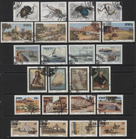 South West Africa (13) 1987 - 1988 6 Different Sets. Mint & Used. Hinged, - Other & Unclassified