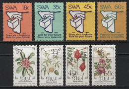 South West Africa (14) 1988 - 1990. 6 Different Sets. Mint & Used. Hinged, - Altri & Non Classificati