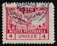 POLAND Przedborz 1918 Fi 8B T.2 Used Perf 10 - Autres & Non Classés