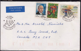 FINLAND 1993 COVER To Canada @D6369 - Briefe U. Dokumente