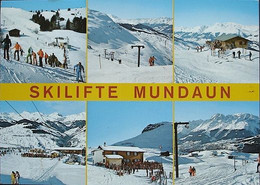 2 X Ansichtskarten MUNDAU Skilifte Sasolas Pitsches Valata SURCUOLM Surselva - Surcuolm