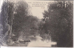 Les Bords De La Marne Vue Prise Du Pont De Champigny Carte Postale Animee   1913 - Champigny