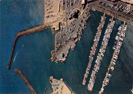 66 CANET. La Plage Radieuse En ROUSSILLON, LE PORT VU DU CIEL, - Canet En Roussillon