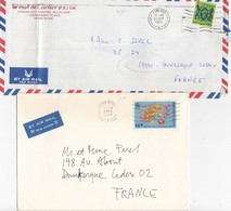 2 COVERS HONG KONG TO FRANCE.   /  2 - Sonstige & Ohne Zuordnung