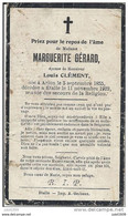 ETALLE ..-- Mme Marguerite GERARD , épouse De Mr Louis CLEMENT . 1855 à ARLON - 1922 . - Etalle