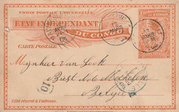 ETAT INDEPENDANT DU CONGO Entier Postal 1905 - Stamped Stationery