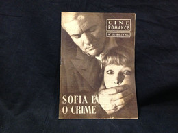 C2/23 - Sofia E O Crime - Marina Vlady * Peter Janeick -  Portugal Mag - Cine Romance -1956 - Eugénio Salvador - Cinéma & Télévision