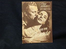 C2/23 - O Retrato De Jennie - Jennifer Jones*Joseph Cotten  -  Portugal Mag - Cine Romance -1957 - Cornel Wilde - Kino & Fernsehen