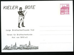 Bund PP106 B2/032a KIELER BOTE STADTANSICHT Kiel 1987 - Cartes Postales Privées - Neuves