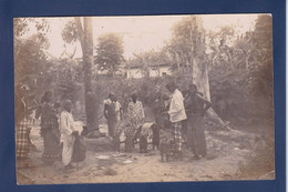 CPA Indonésie Circulé Dutch East Indies Inde Métier Type Carte Photo - Indonésie