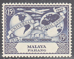 MALAYA--PAHANG   SCOTT NO 47  MINT HINGED  YEAR 1949 - Pahang
