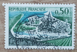 France - YT N°1314b - Cognac - 3 Péniches Absentes - 1961 - Gebruikt