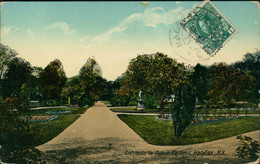 CA HALIFAX / Entrance To Public Garden / CARTE COULEUR - Halifax