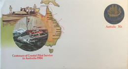 Australie - Centenary Of Coastal Pilot Service In Australia 1984 - Lettre Non Voyagée - 1984 - Neufs