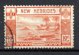 Col24 Colonies Nouvelles Hebrides N° 113 Oblitéré Cote 1,50 € - Oblitérés