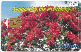 Mauritius - Mauritius Telecom (Chip) - Supporting The Environment 2A, Gem2 Black, 01.1998, 240U, 25.000ex, Used - Mauritius