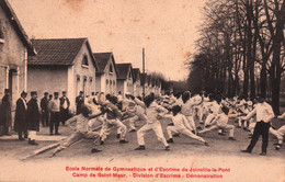 Ecole Normale De Gymnastique Et D'Escrime Joinville-le-Pont: Camp De St Saint-Maur - Démonstration - Escrime